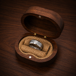 The Harrington | Silver Tungsten Wedding Ring with Polished Bevelled Edges