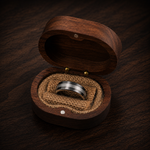 The Whitmore | Brushed Silver Tungsten Wedding Ring