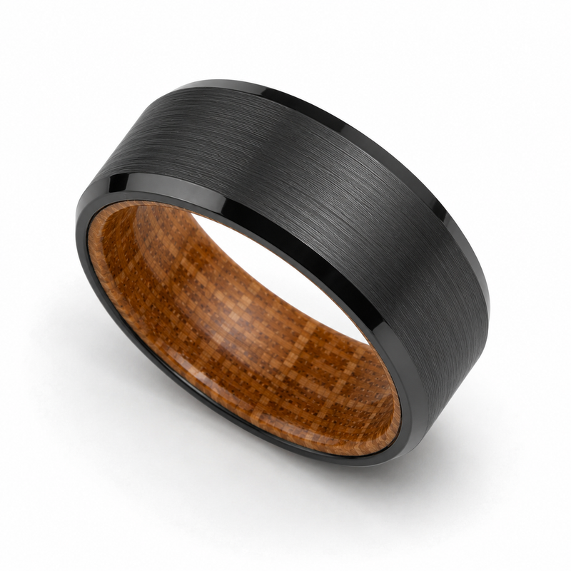 Wood Inlay Rings