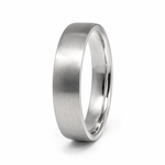 The Ashford | Brushed Titanium Wedding Ring