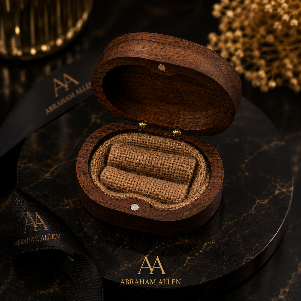 Complimentary Premium Wooden Ring Box
