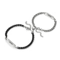 Personalized Engraveable Name Magnetic Couple Bracelet - Abrahamallen