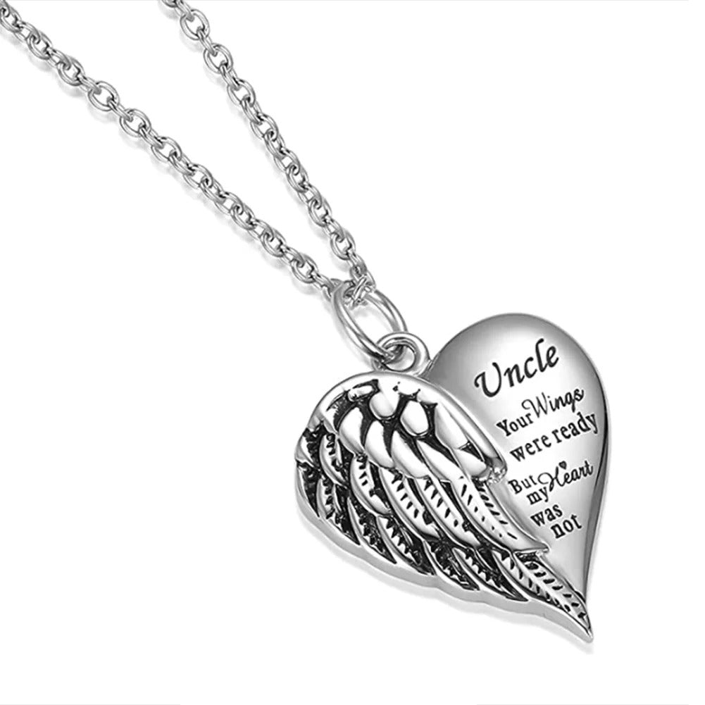 Cremation Memorial Family Urn Keepsake Necklace - Abrahamallen