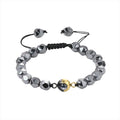 Tiger Eye Natural Beads Photo Projection Bracelet - Abrahamallen