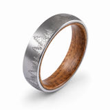 The Highland Cask | Tungsten Carbide & Whiskey Barrel Oak Ring | 6mm, 8mm