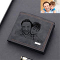 Personalized Photo and Message Wallet-Gift For Him - Abrahamallen