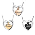 Customized Cremation Urn Engrveable Keepsake Necklace - Abrahamallen