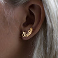 Personalized Name Earrings - Abrahamallen