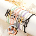 Customized Photo Projection Threaded Bracelet - Abrahamallen