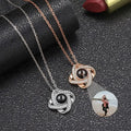 Projection Personalized Photo Pendant Necklace - Abrahamallen