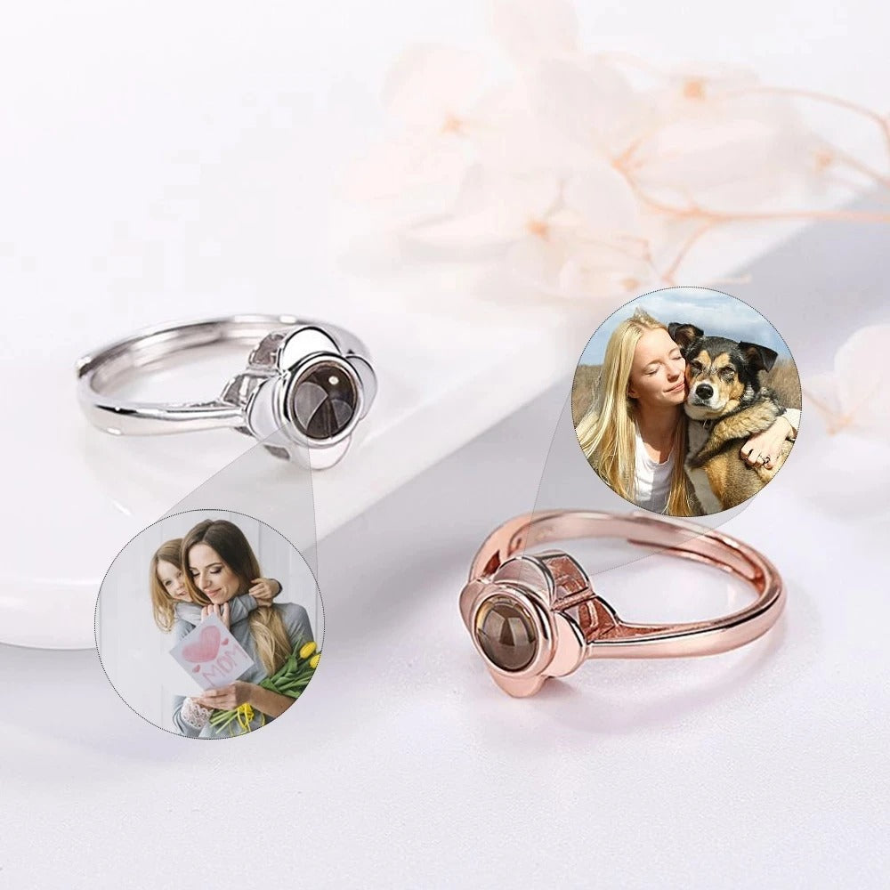 Personalized Photo Projection Ring - Abrahamallen