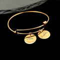 Customized Nameplate Bangle - Abrahamallen