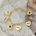 Personalized Family Engraveable Multi-Name Bracelet - Abrahamallen