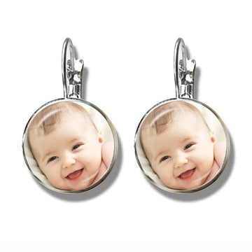 Personalized Photo Earrings - Abrahamallen