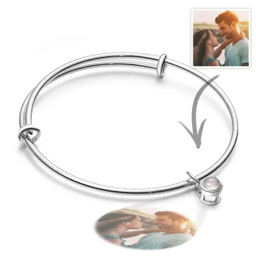 Customized Photo Projection Bangle - Abrahamallen