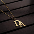 Personalized Initials Pendant Necklace - Abrahamallen