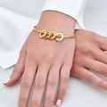 Personalized Engraveable Multi-Name Bangle - Abrahamallen