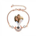 Personalized Photo Projection Chain Bracelet - Abrahamallen