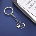 Personalized Engraved Couple's Keychain - Abrahamallen