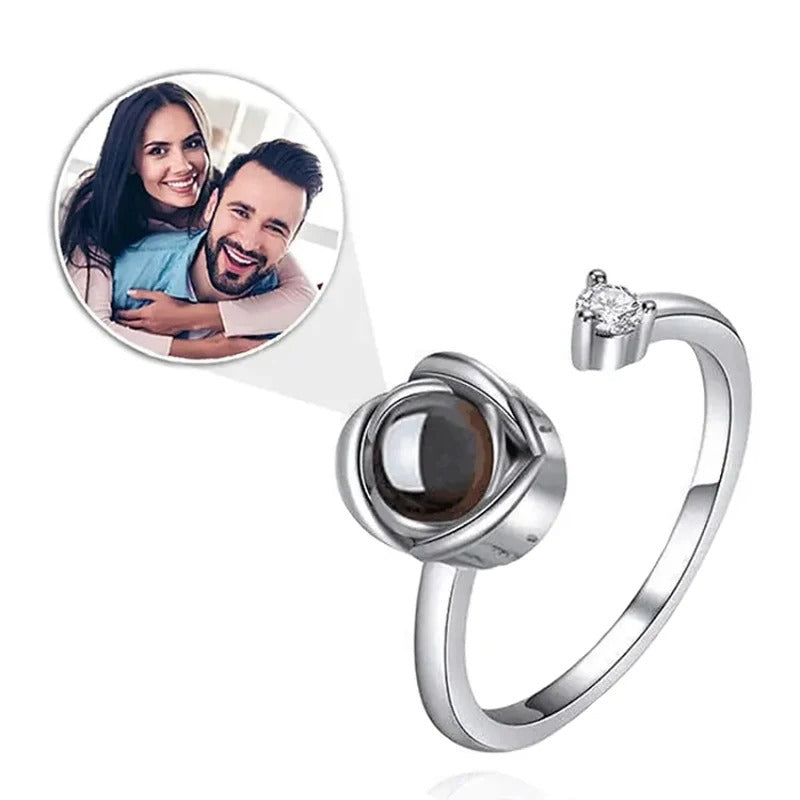 Personalized Photo Projection Ring - Abrahamallen