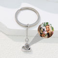 Personalized Projection Heart Keychain - Abrahamallen