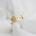 Personalized Name Ring - Abrahamallen