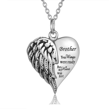 Cremation Memorial Family Urn Keepsake Necklace - Abrahamallen