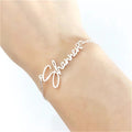 Personalized Name Chain Bracelet - Abrahamallen