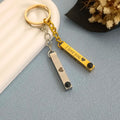 Personalized Projection Message Bar Keychain - Abrahamallen