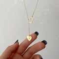 Customised Initial Heart Pendant Necklace - Abrahamallen