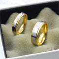 Personalized Inscription Couple's Rings - Abrahamallen