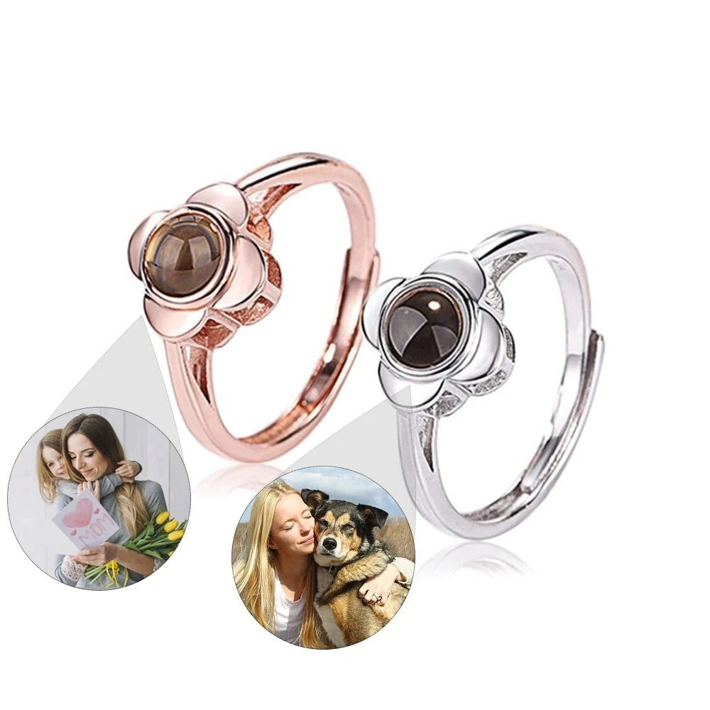 Personalized Photo Projection Ring - Abrahamallen