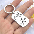 Personalized Initials and Anniversary Couple's Keychains - Abrahamallen