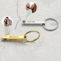 Personalized Projection Bar Keychain - Abrahamallen