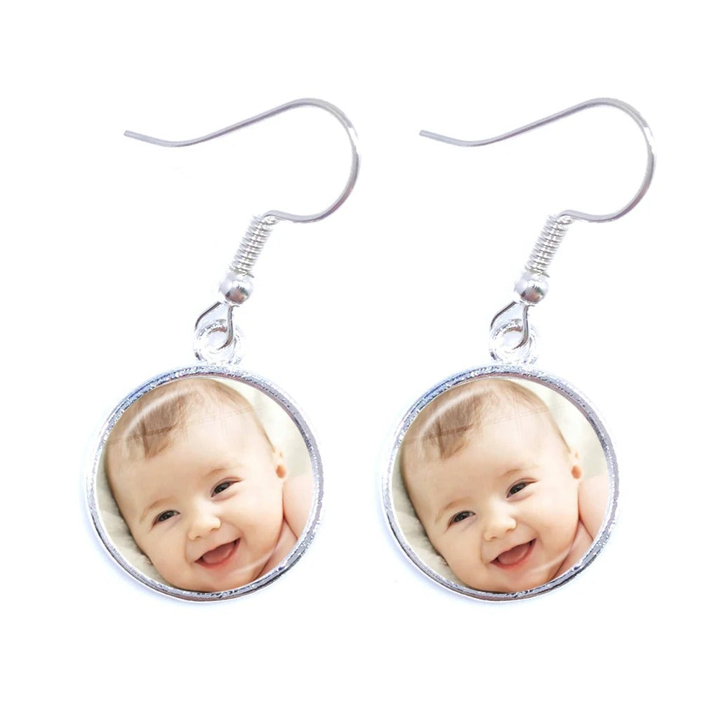 Personalized Photo Earrings - Abrahamallen