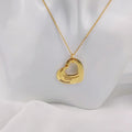 Personalized Hollow Heart Multiple Letters and Name Pendant Necklace - Abrahamallen