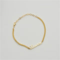 Personalized Name Chain Bracelet - Abrahamallen