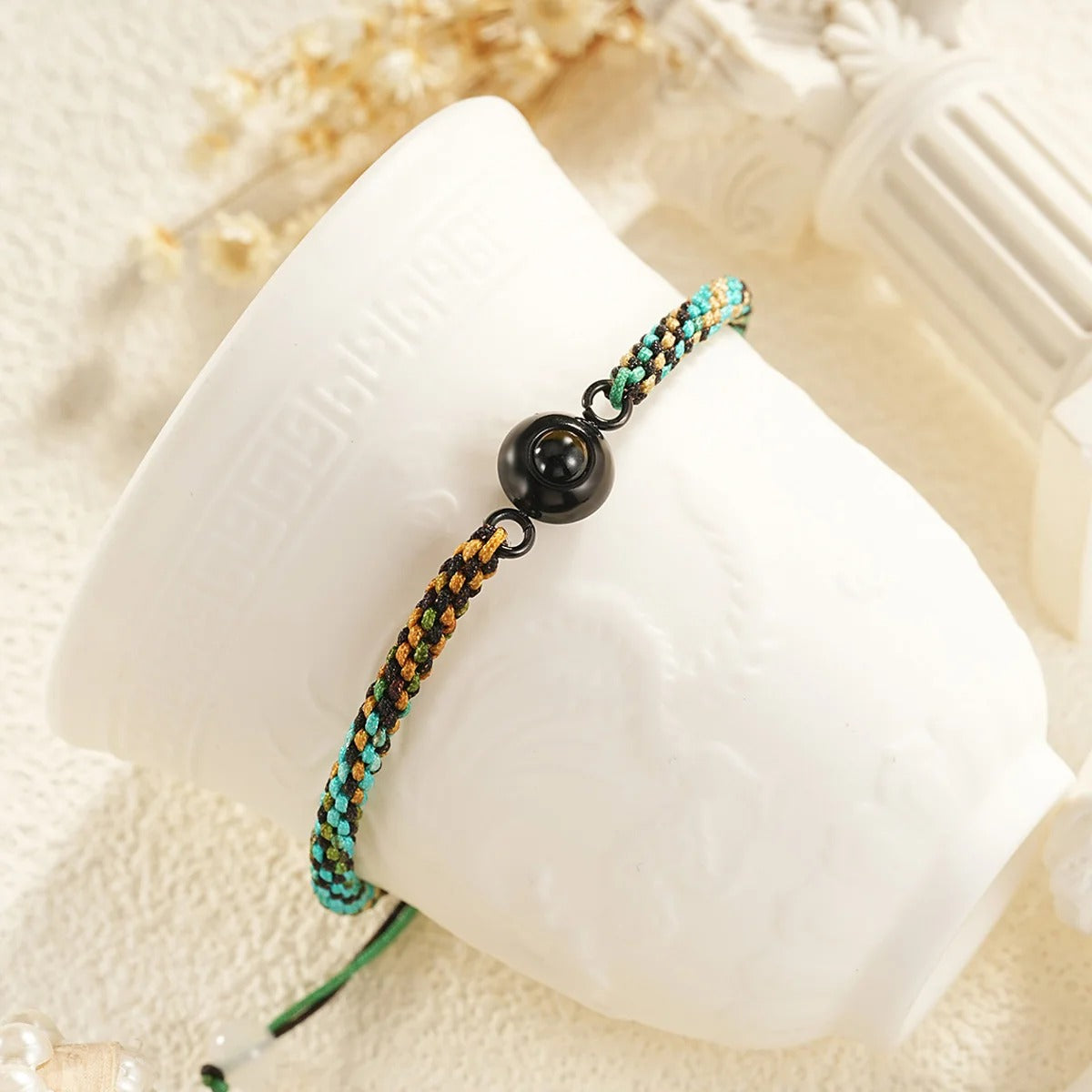 Customized Photo Projection Braided Bracelet - Abrahamallen