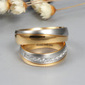 Personalized Inscription Couple's Rings - Abrahamallen