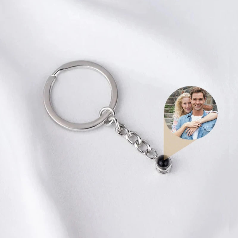 Personalized Projection Keychain - Abrahamallen