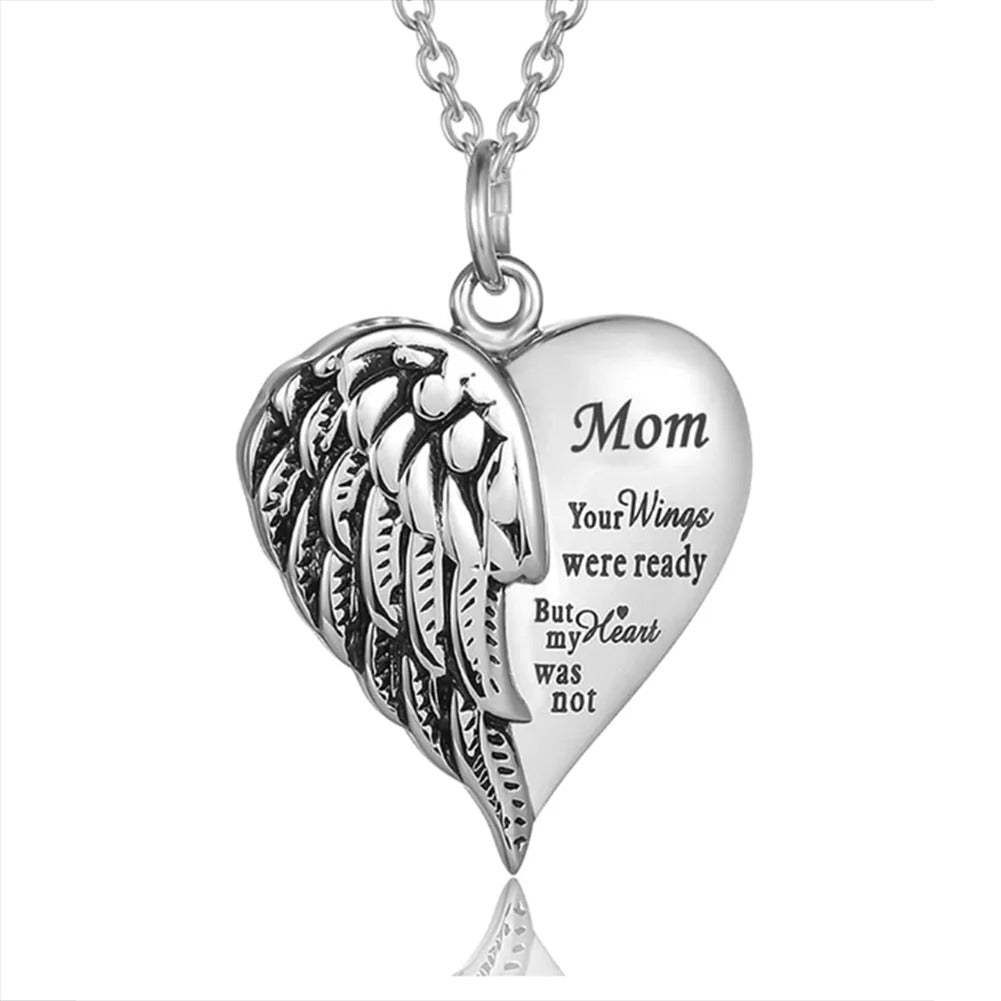 Cremation Memorial Family Urn Keepsake Necklace - Abrahamallen