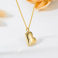 Personalized Cremation Urn Heart Keepsake Necklace - Abrahamallen