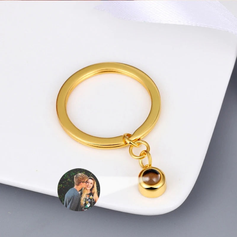 Personalized Projection Keychain - Abrahamallen