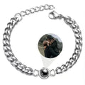 Personalized Photo Projection Bracelet Cuban Chain Bracelet - Abrahamallen