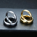 Personalized Inscription Couple's Rings - Abrahamallen