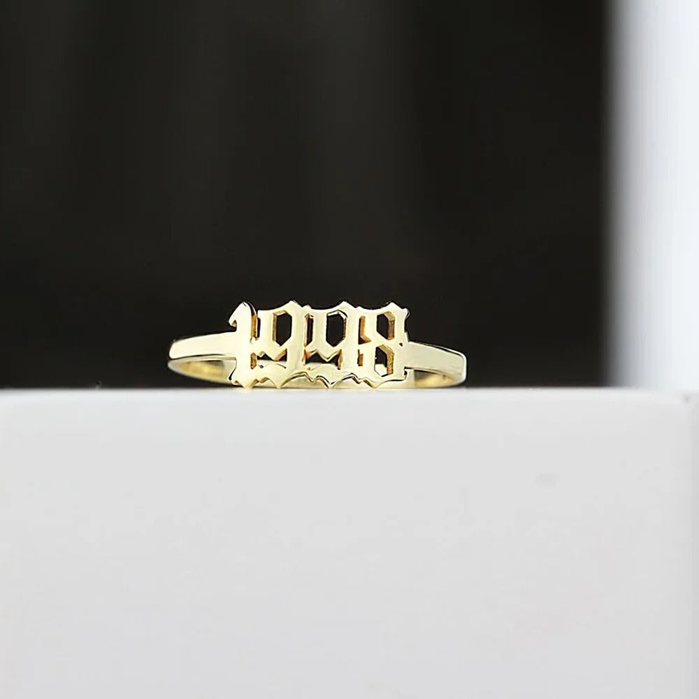 Personalized Name Ring - Abrahamallen