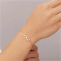 Personalized Name Chain Bracelet - Abrahamallen