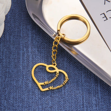 Personalized Nameplate Keychain - Abrahamallen