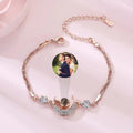 Personalized Photo Projection Chain Bracelet - Abrahamallen