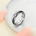 Personalized Inscription Couple's Rings - Abrahamallen